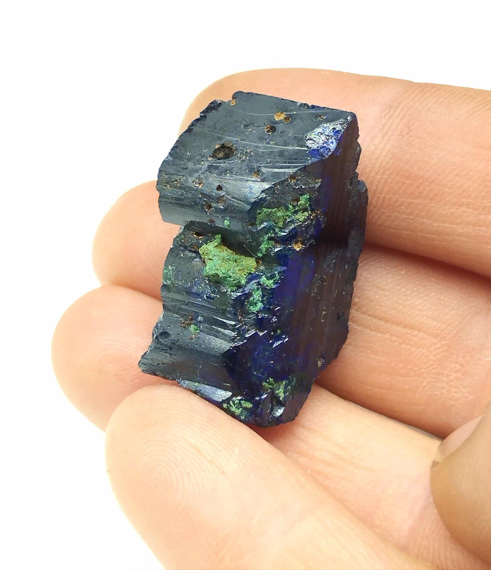 Azurite Et Malachite Puits XII Touissit Maroc