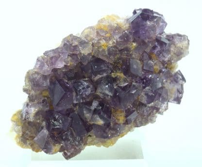 Fluorite violette, Groverake Mine, County Durham, Royaume-Uni.