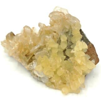 Célestine (Célestite) et Calcite, Fortcalquier, Alpes-de-Haute-Provence.