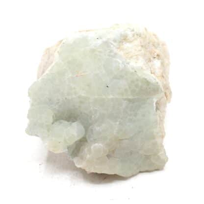 Smithsonite sur Barytine, La Sanguinède, Saint-Laurent-le-Minier, Gard.