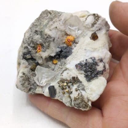 Sartorite, Blende, Réalgar, Lengenbach, Binntal, Suisse (Faux!).