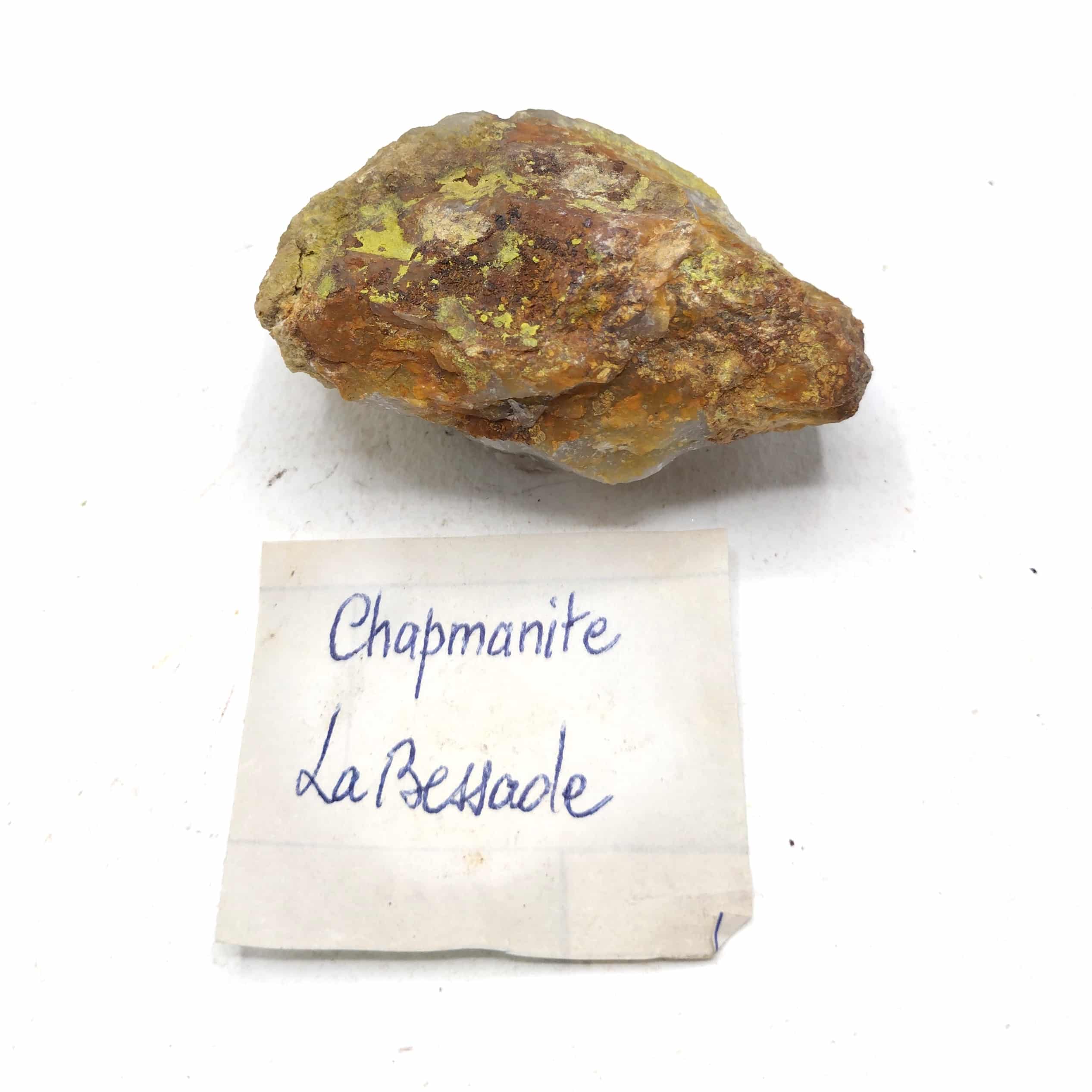 Chapmanite, La Bessade, Haute-Loire, Auvergne.