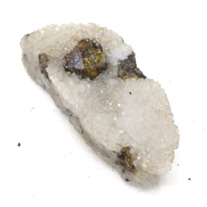 Blende (Sphalérite) & Quartz, Banska Stiavnica, Slovaquie.