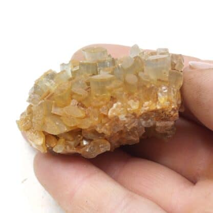 Barytine (Baryte) bleue, Les Redoutières, Chaillac, Indre.