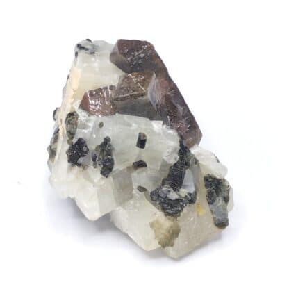 Zircon & Dolomite, Ambatofotsy, Madagascar.