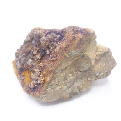 Fluorine (Fluorite), Mine Cheni, Ambazac, Haute-Vienne, Limousin.