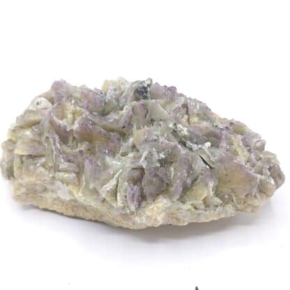 Fluorite « barrée », Mine de Fontsante, Var.