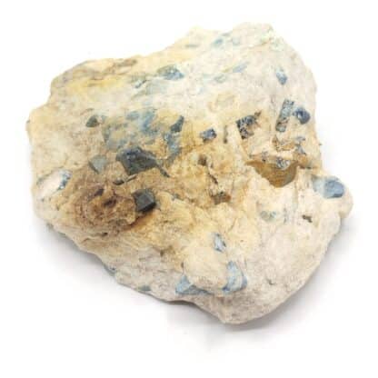 Lazulite, Graves Mountains, Géorgie, USA (États-Unis).