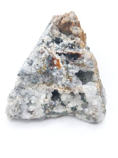 Tétraédrite, Quartz, Dolomite, mine de la Rabasse, Hérault.