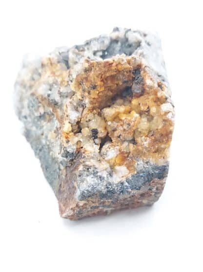 Tétraédrite, Quartz, Dolomite, mine de la Rabasse, Hérault.