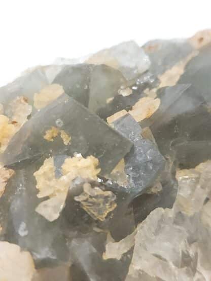 Fluorine et Barytine (Baryte), Mine de l’Avellan, Var.