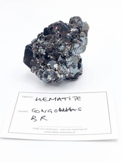 Hematite, Minas Gerais, Brésil.