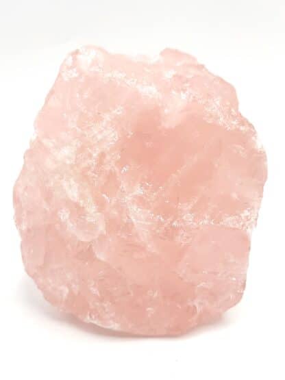 Bloc massif de quartz rose, Madagascar.