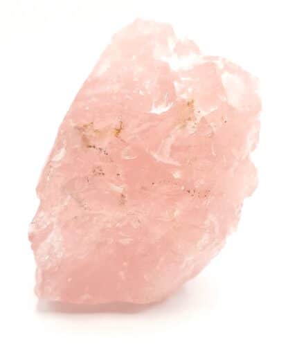 Bloc massif de quartz rose, Madagascar.