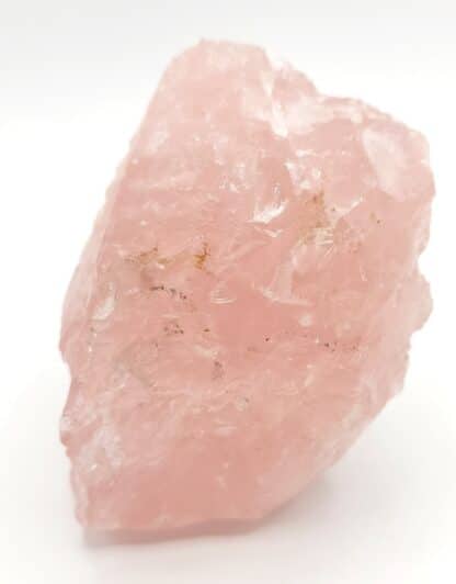 Bloc massif de quartz rose, Madagascar.