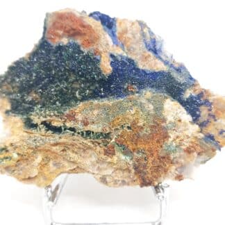 Olivénite, Azurite, Mine de Cap Garonne, Le Pradet, Var.