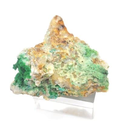 Bayldonite, Malachite, La Verrière, Les Ardillats, Rhône.