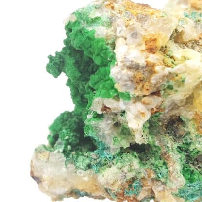 Bayldonite, Malachite, La Verrière, Les Ardillats, Rhône.