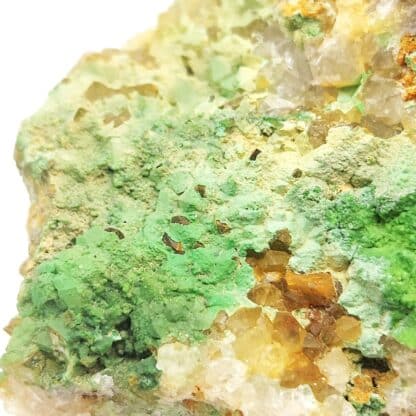 Bayldonite, Malachite, La Verrière, Les Ardillats, Rhône.