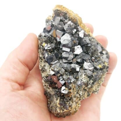 Galène, Chalcopyrite et Blende, Madan, Bulgarie.