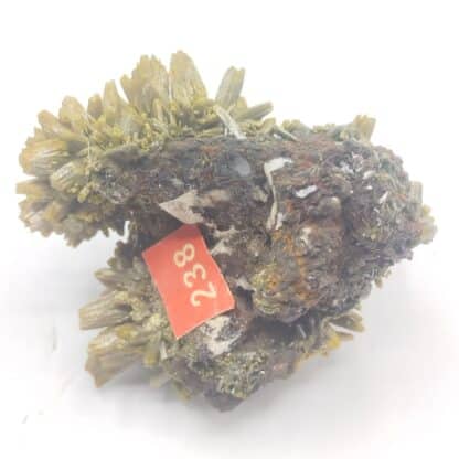 Pyromorphite & Wulfénite, Les Farges, Ussel, Corrèze, Limousin.