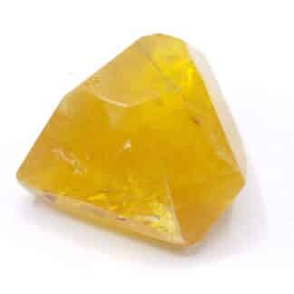 Fluorite (Fluorine) Polyèdre, Mine jaune de Valzergues, Aveyron.