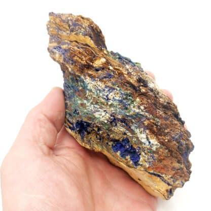 Azurite, Malachite, Nouvelle Calédonie, France.