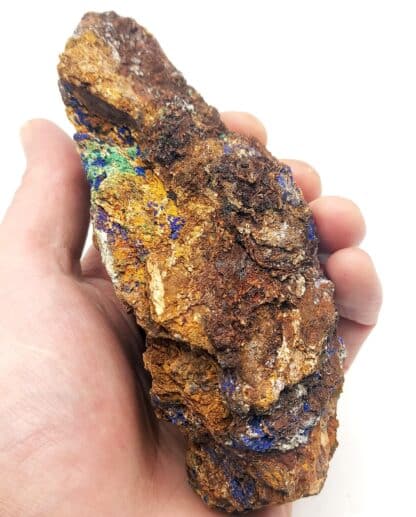 Azurite, Malachite, Nouvelle Calédonie, France.