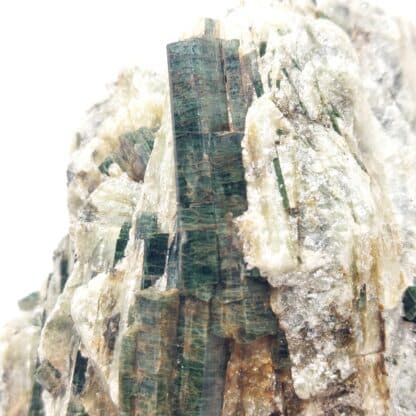 Actinolite, District de Schwaz, Tyrol, Autriche.