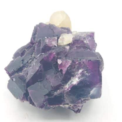 Fluorine et Calcite, Mine de Minerva, Cave-In-Rock, Illinois, États-Unis.