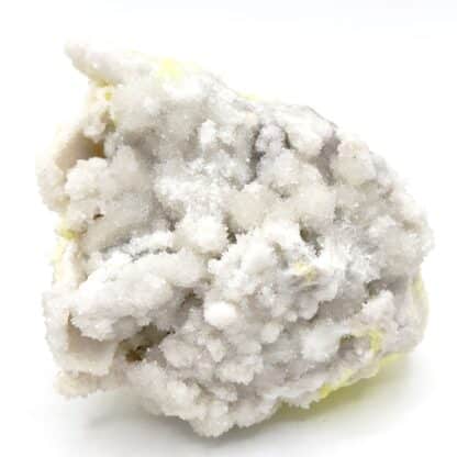 Soufre natif et Aragonite, Caltanissetta, Sicile, Italie.