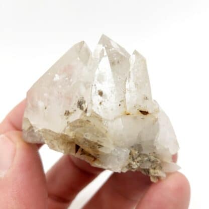 Quartz cristal de roche, La Chambre, Maurienne, Savoie.