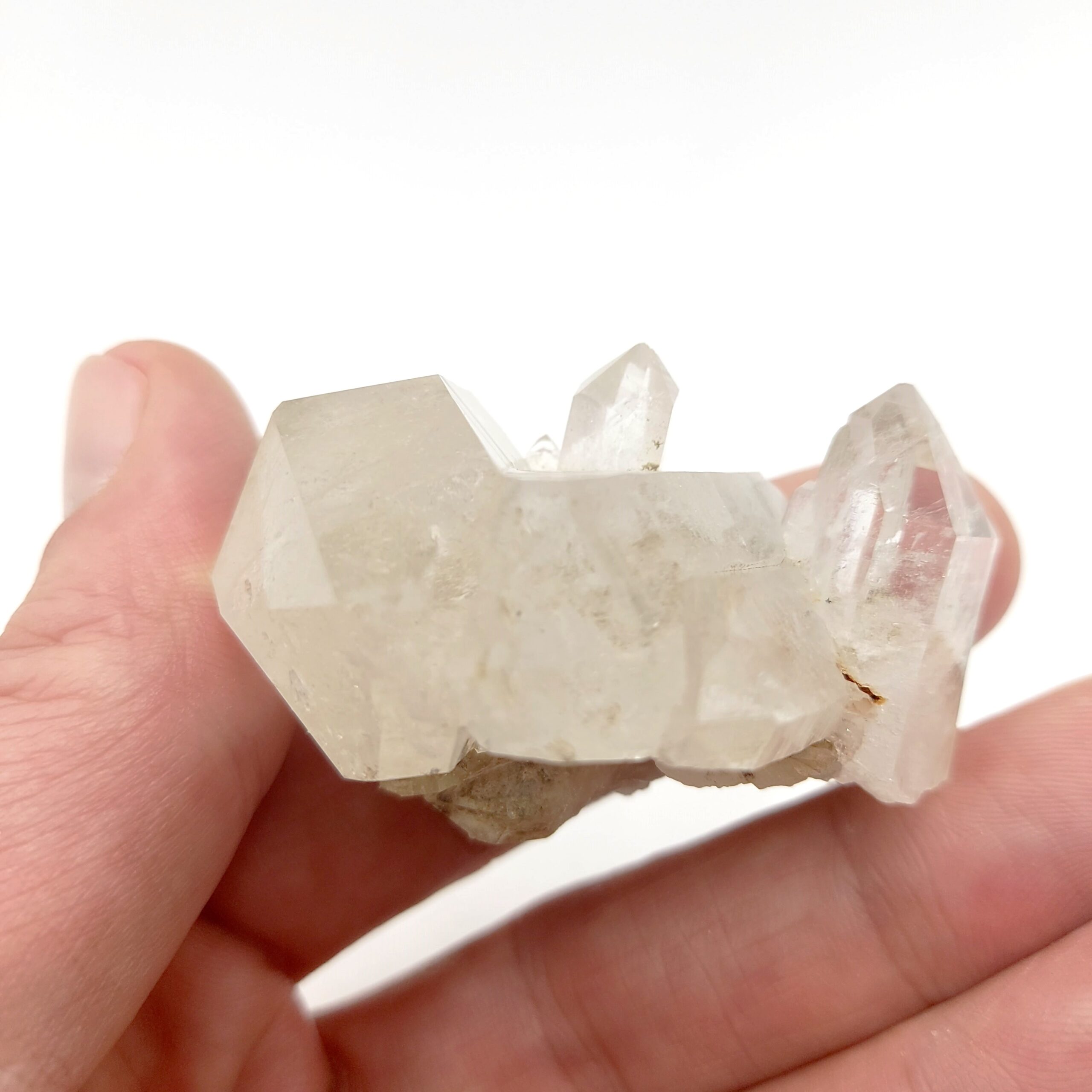 Quartz cristal de roche, La Chambre, Maurienne, Savoie.