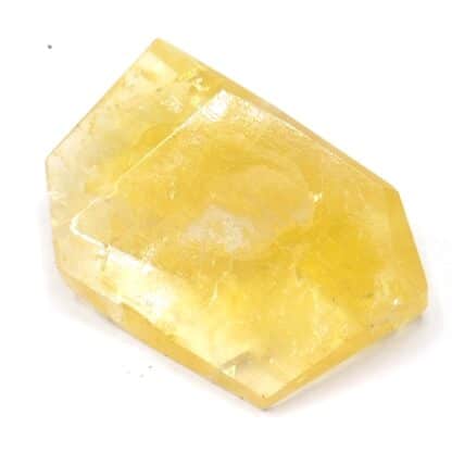 Fluorite (Fluorine) jaune polyèdrique, Valzergues, Aveyron.