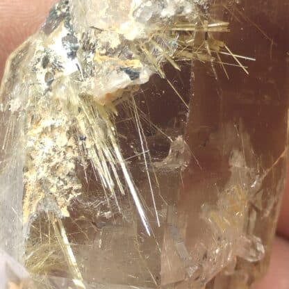 Quartz Rutile, Diamantina, Brésil.