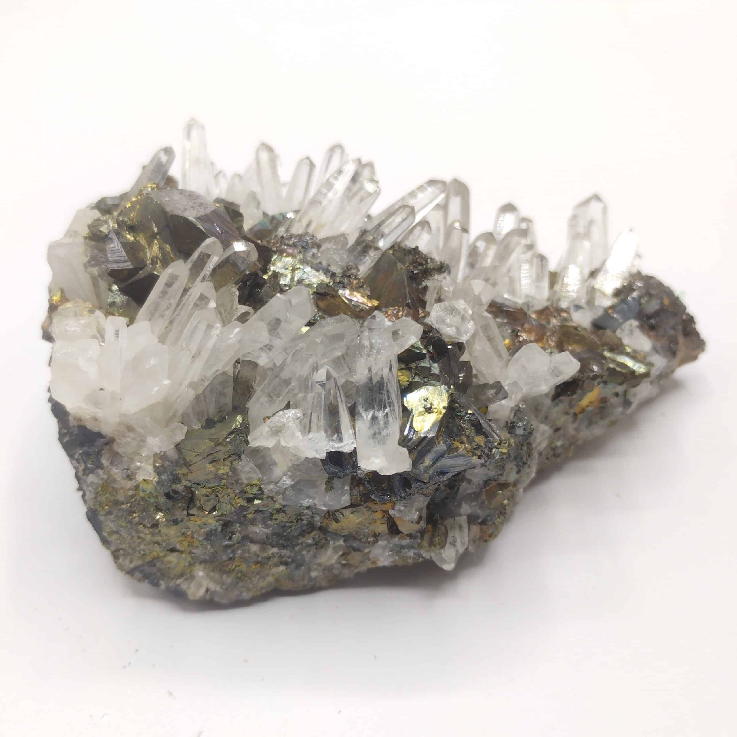 Chalcopyrite, Galène & Quartz, Pérou.