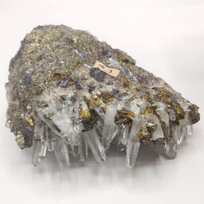 Chalcopyrite, Galène & Quartz, Pérou.