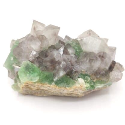 Fluorite & Quartz, Orange River, Namibie.