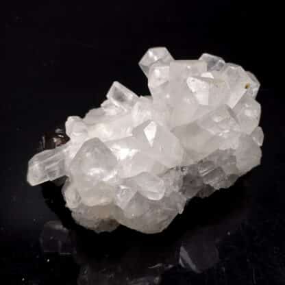 Calcite sur Galène, Rookhope, Cumberland, Royaume-Uni.