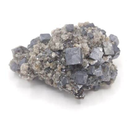 Galène, Blende & Quartz, Joplin Field, Tri States, Missouri, USA (États-Unis).