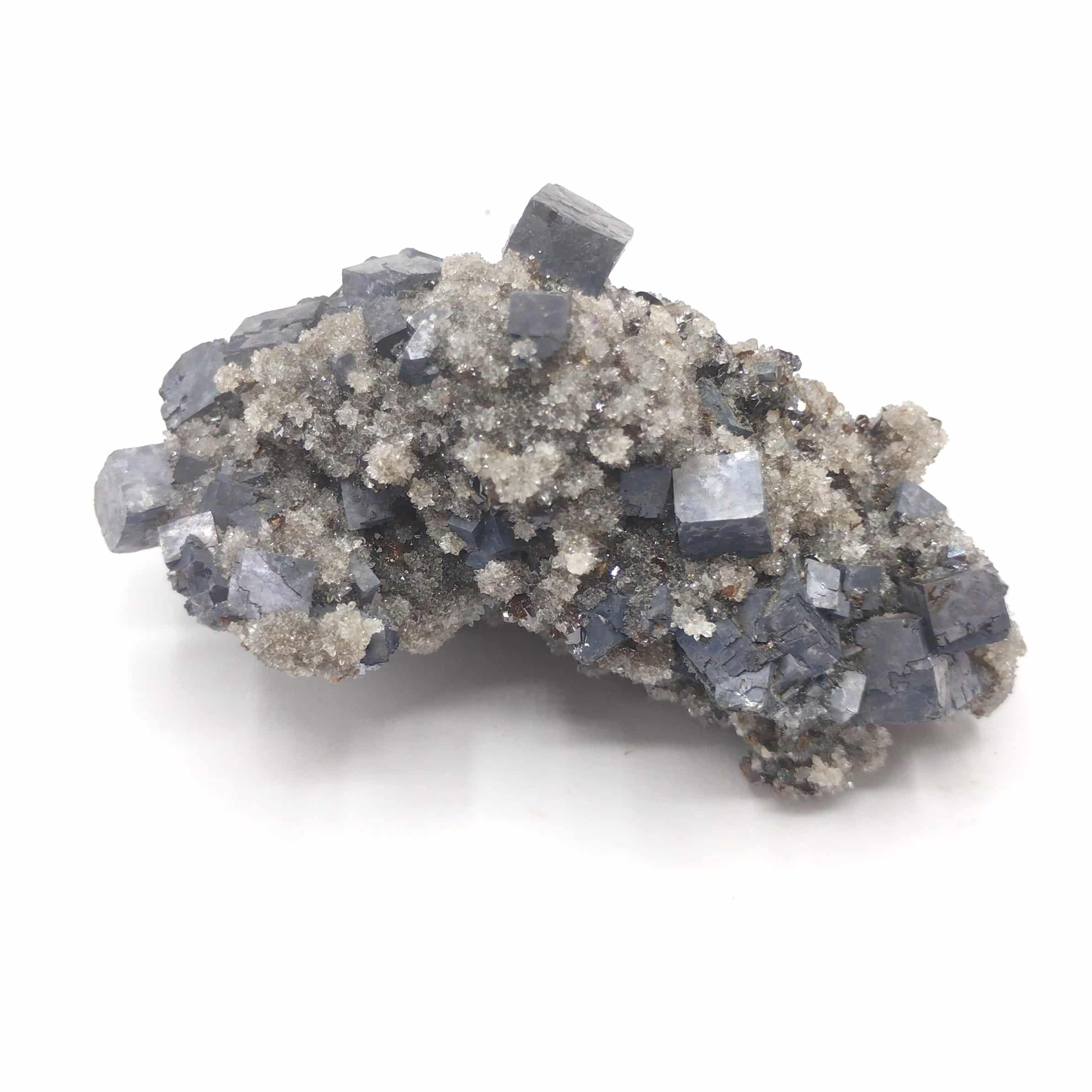 Galène, Blende & Quartz, Joplin Field, Tri States, Missouri, USA (États-Unis).