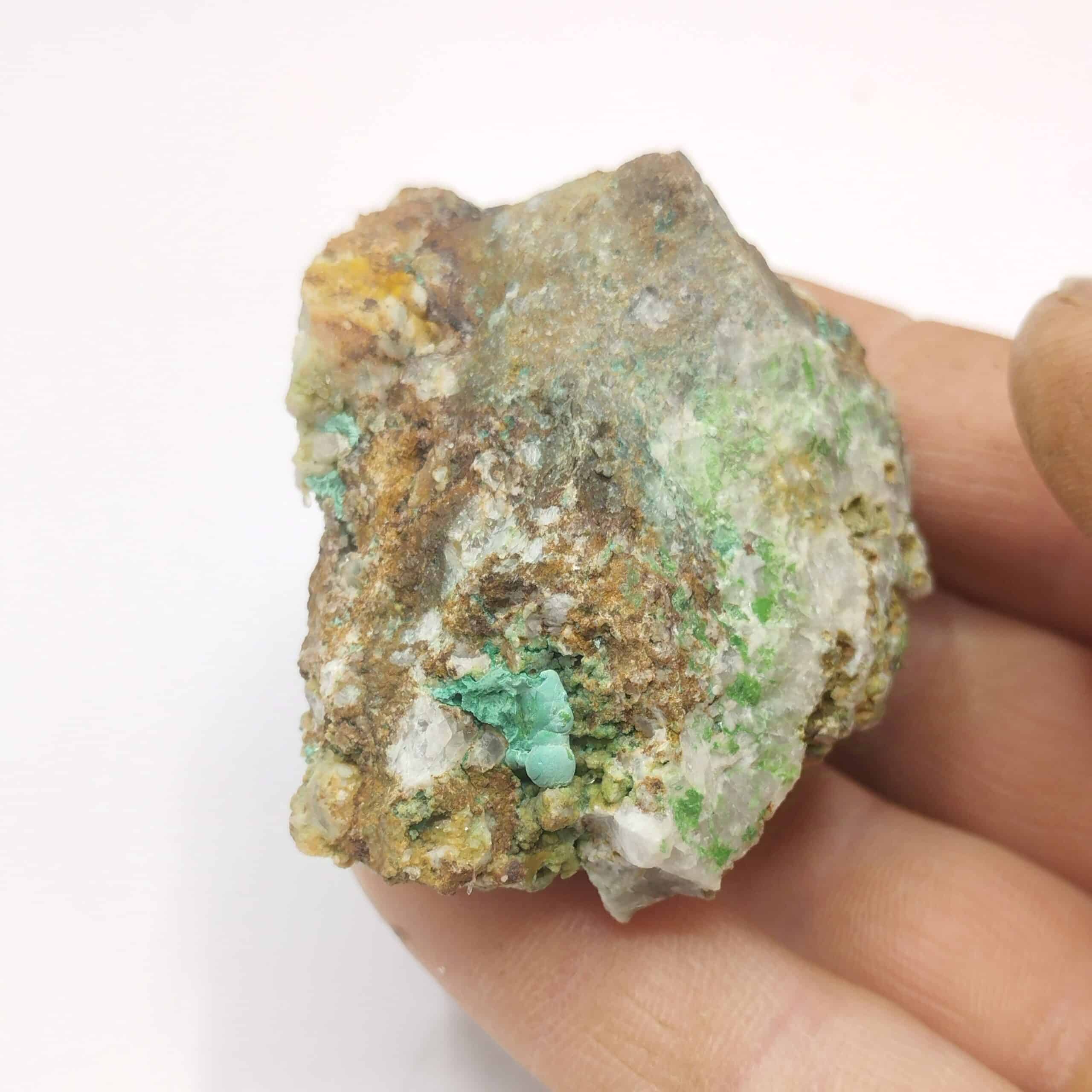 Malachite, La Verrière, Les Ardillats, Rhône.