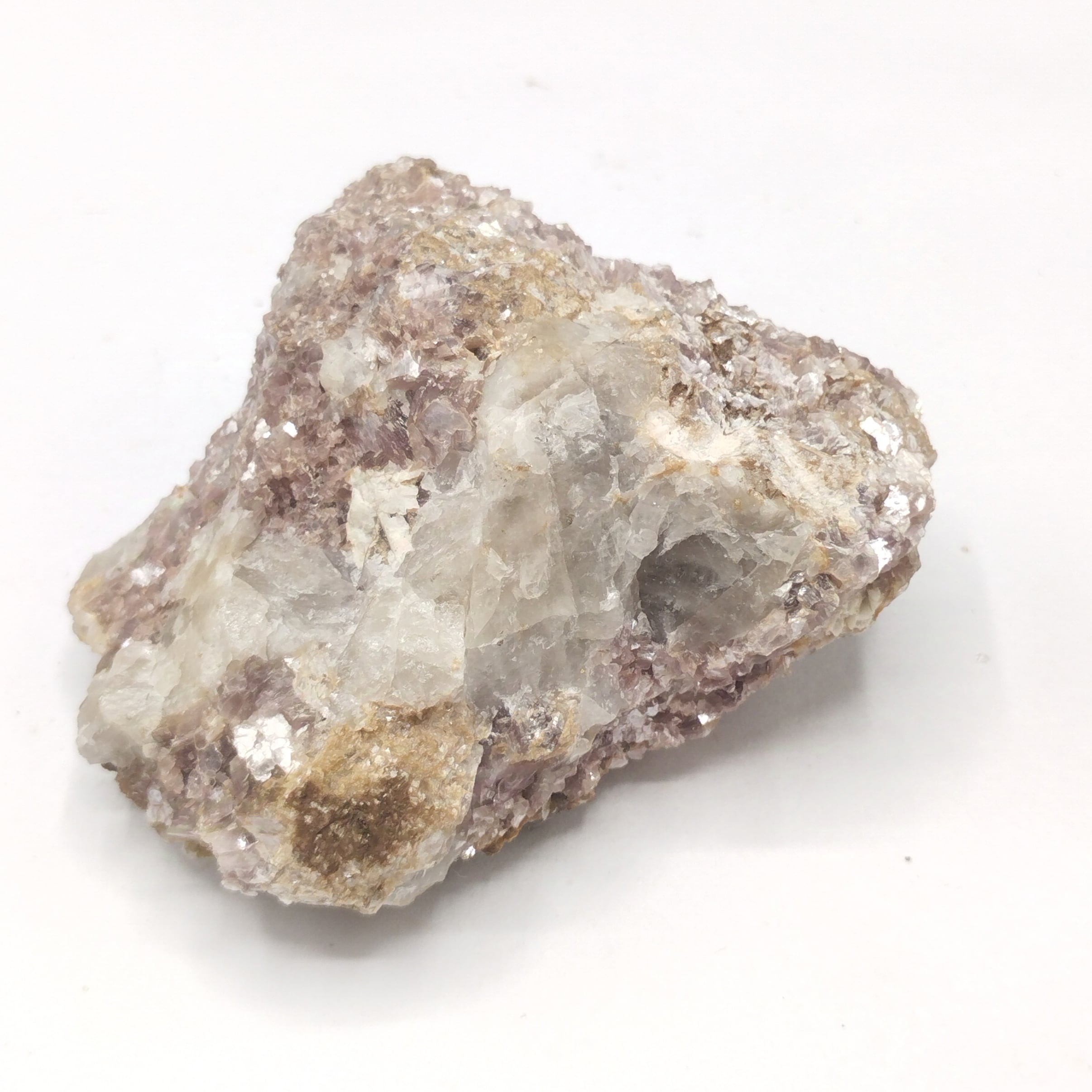 Lépidolite, La Chèze, Haute-Vienne, Limousin.