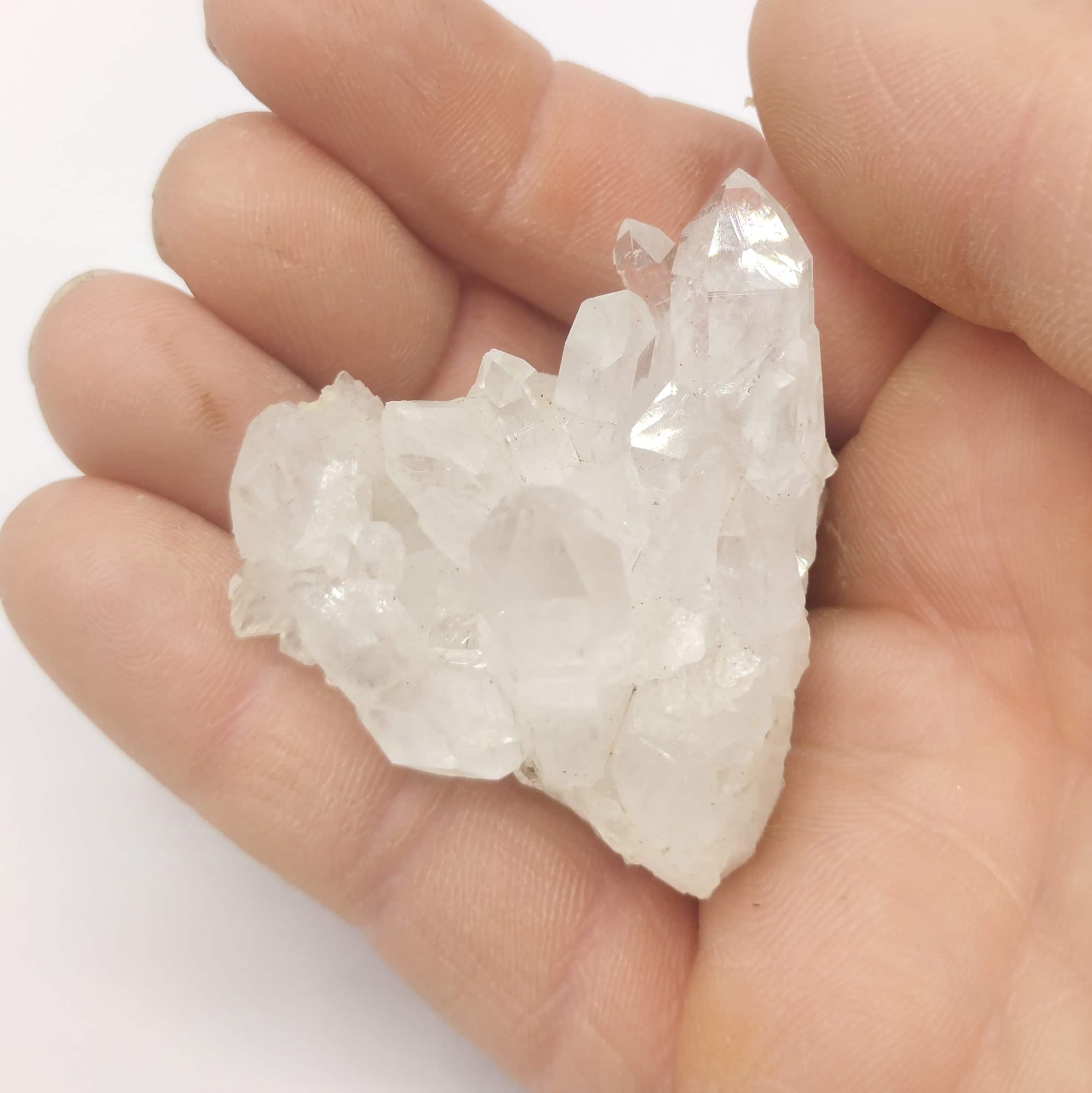 Quartz (Cristal de Roche), La Cristallière, Saint-Sorlin, Savoie.