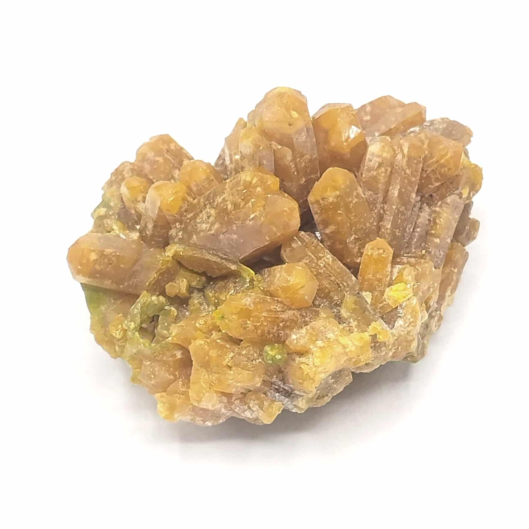 Pyromorphite, Mine des Farges, Ussel, Corrèze, Limousin.