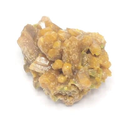 Pyromorphite, Mine des Frages, Ussel, Corrèze, Limousin.