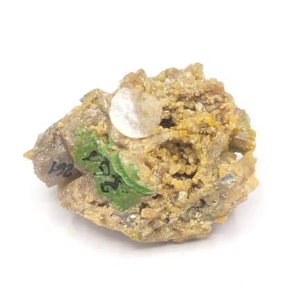 Pyromorphite, Mine des Frages, Ussel, Corrèze, Limousin.