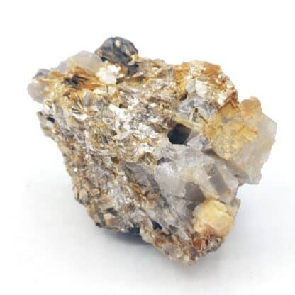 Cassitérite, Béryl, Muscovite, Quartz, La Villeder, Morbihan.