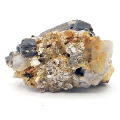 Cassitérite, Béryl, Muscovite, Quartz, La Villeder, Morbihan.