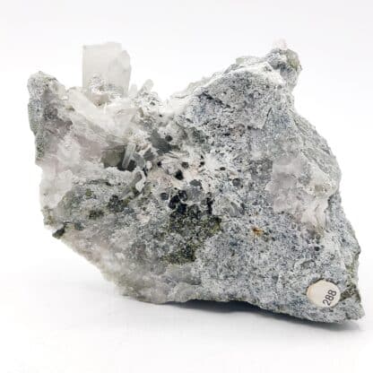 Epidote et Quartz, Carrière de Trapp, Raon L’Etape, Vosges.